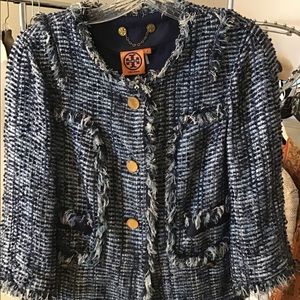 Tory Burch Tweed Jacket Size 6